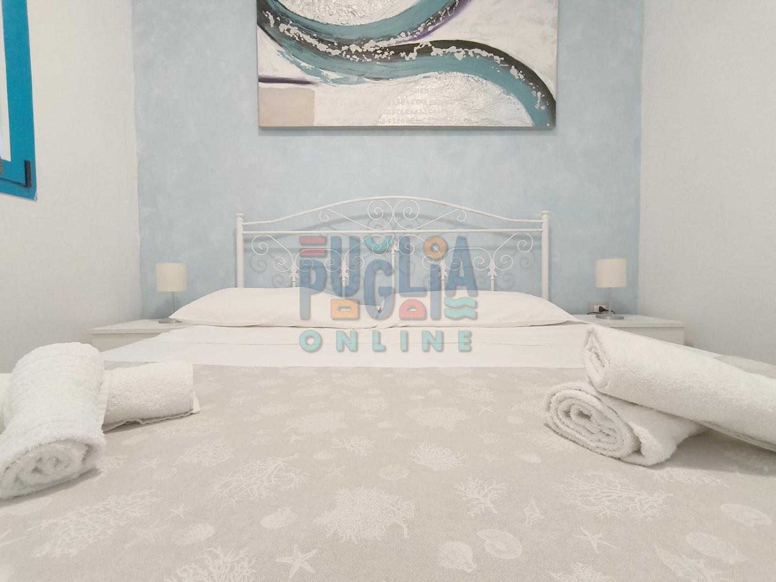 Bilocale Blue House Fronte Mare, A Posto Rosso Apartamento Capilungo Exterior foto